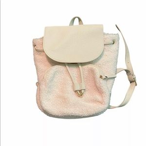 Medium Size Fuzzy Backpack